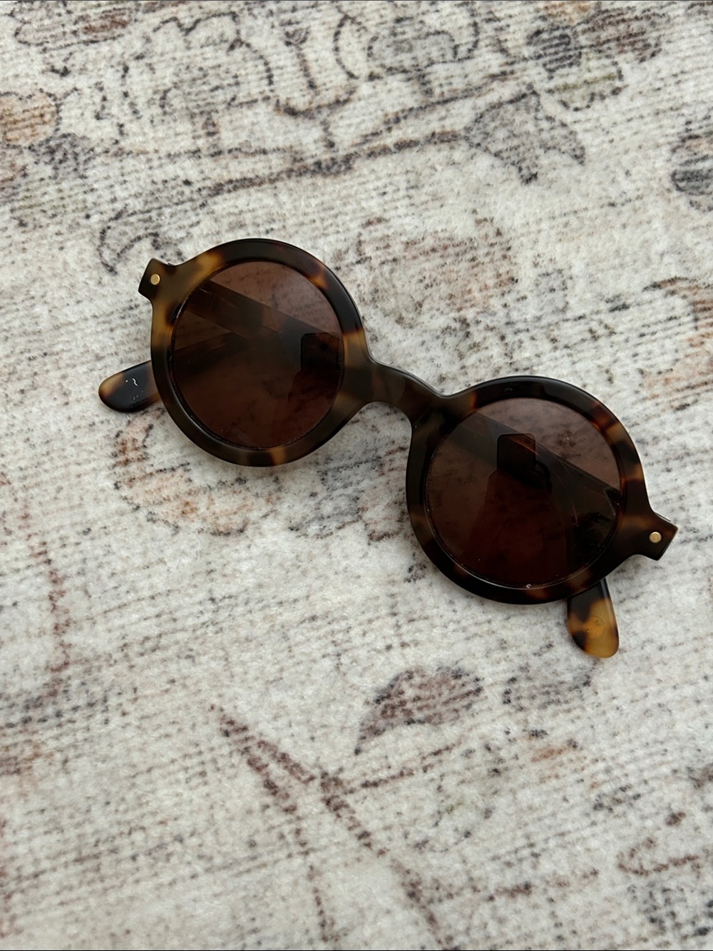 Round Tortoiseshell Sunglasses Brown Electric Sunglasses Electric The Hammer